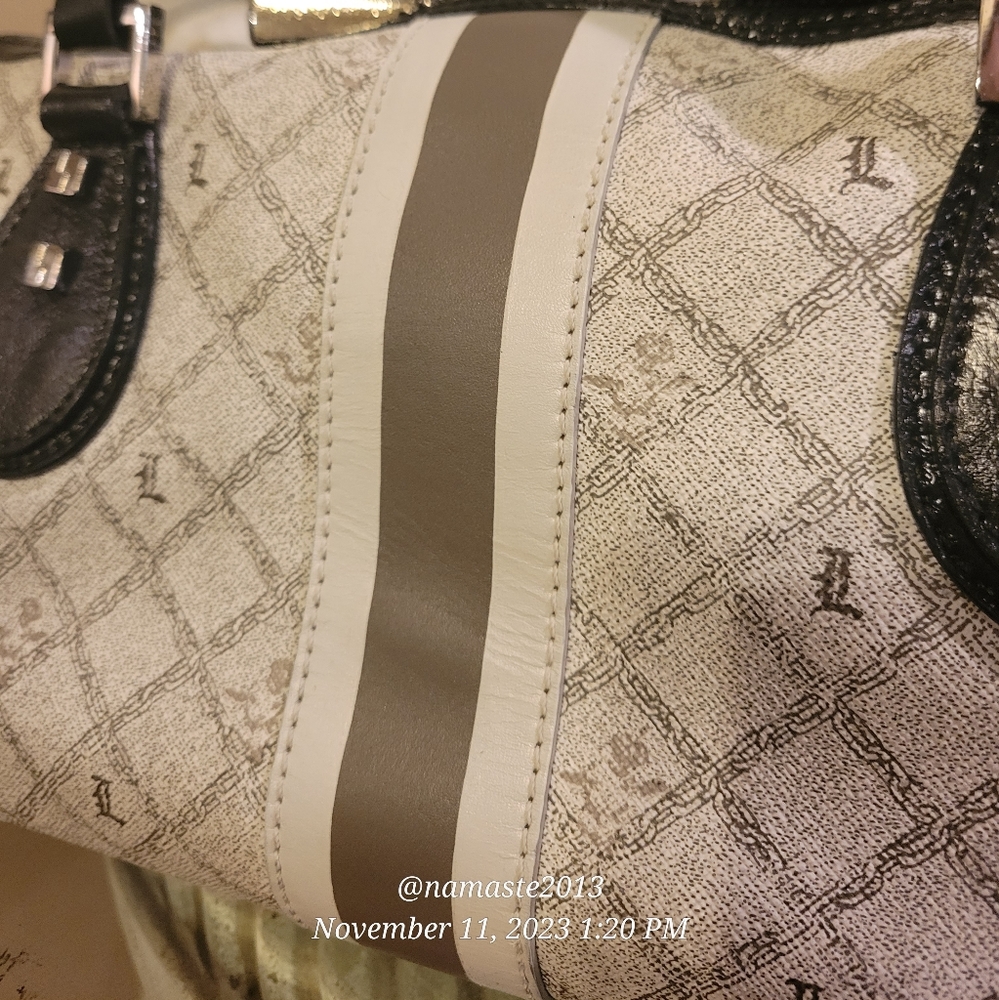 L.A.M.B. by Gwen Stefani Shadow Esquivel Satchel Luxury Designer Handbag #626 - Picture 15 of 17